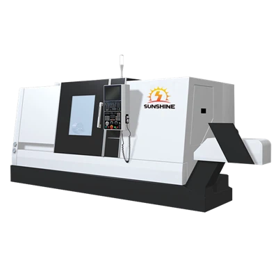 Høj kvalitet CNC skrå drejebænk