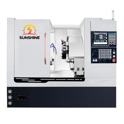 Kraftig CNC-skrådrejebearbejdning